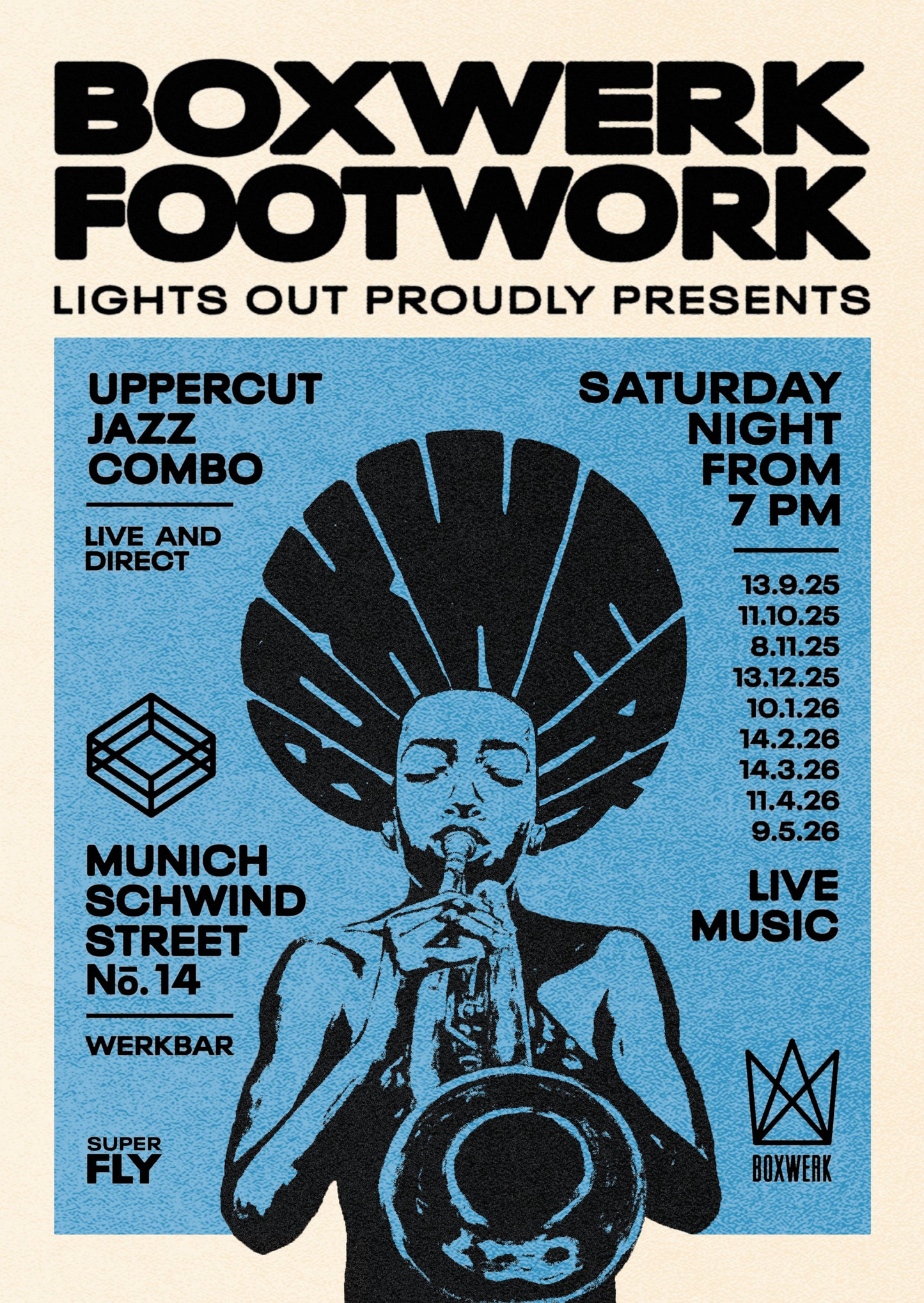Poster "Footwork Sessions Round 3"