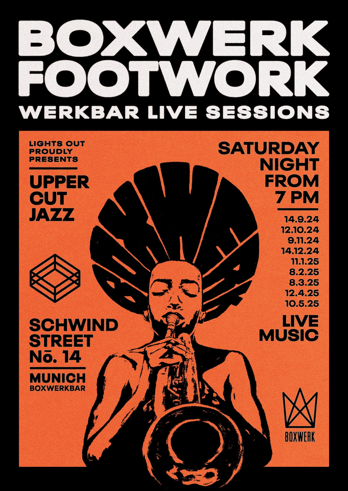 Poster "Footwork Sessions Round 2"