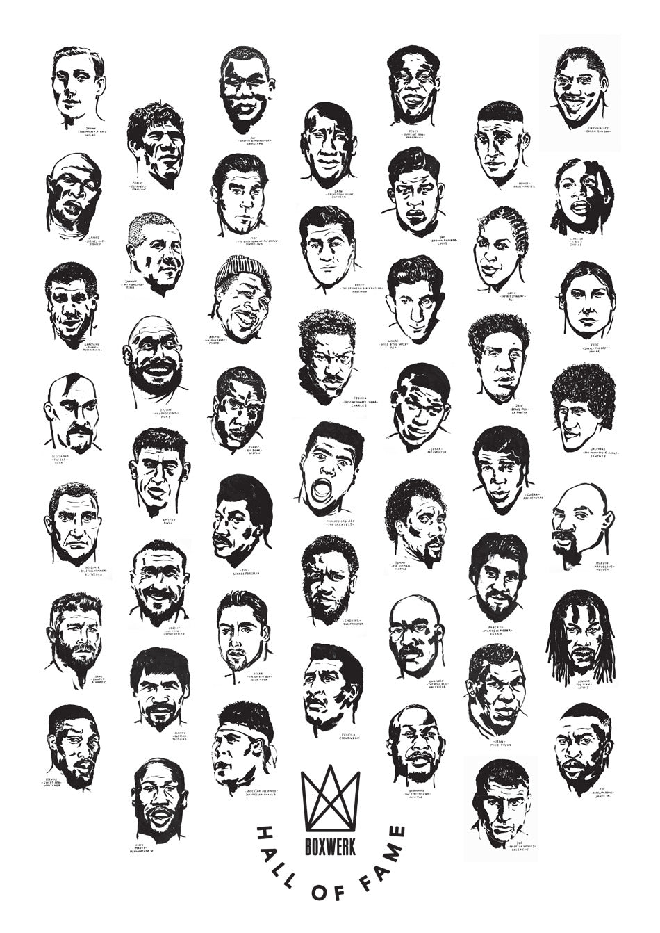 Poster "Hall of Fame"