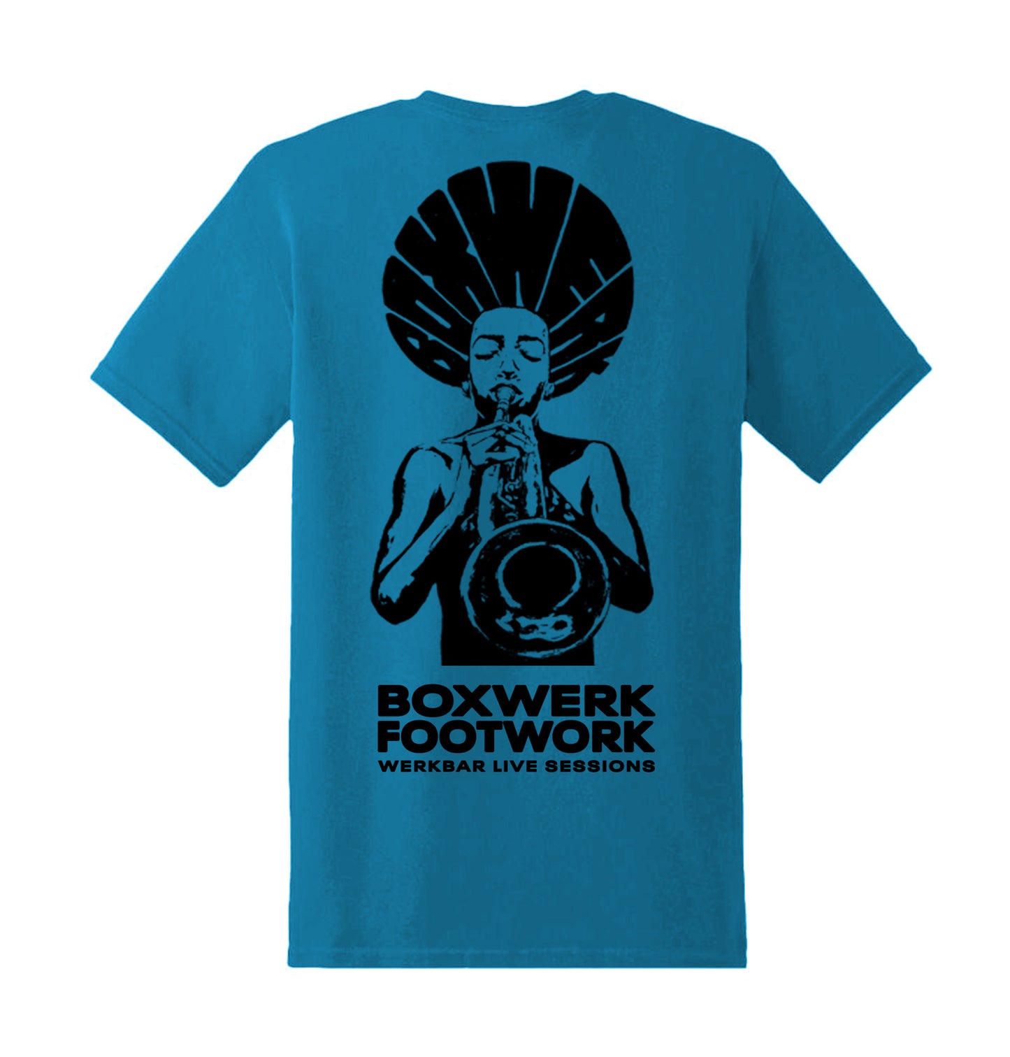 T-Shirt Upper Cut Jazz (blau)