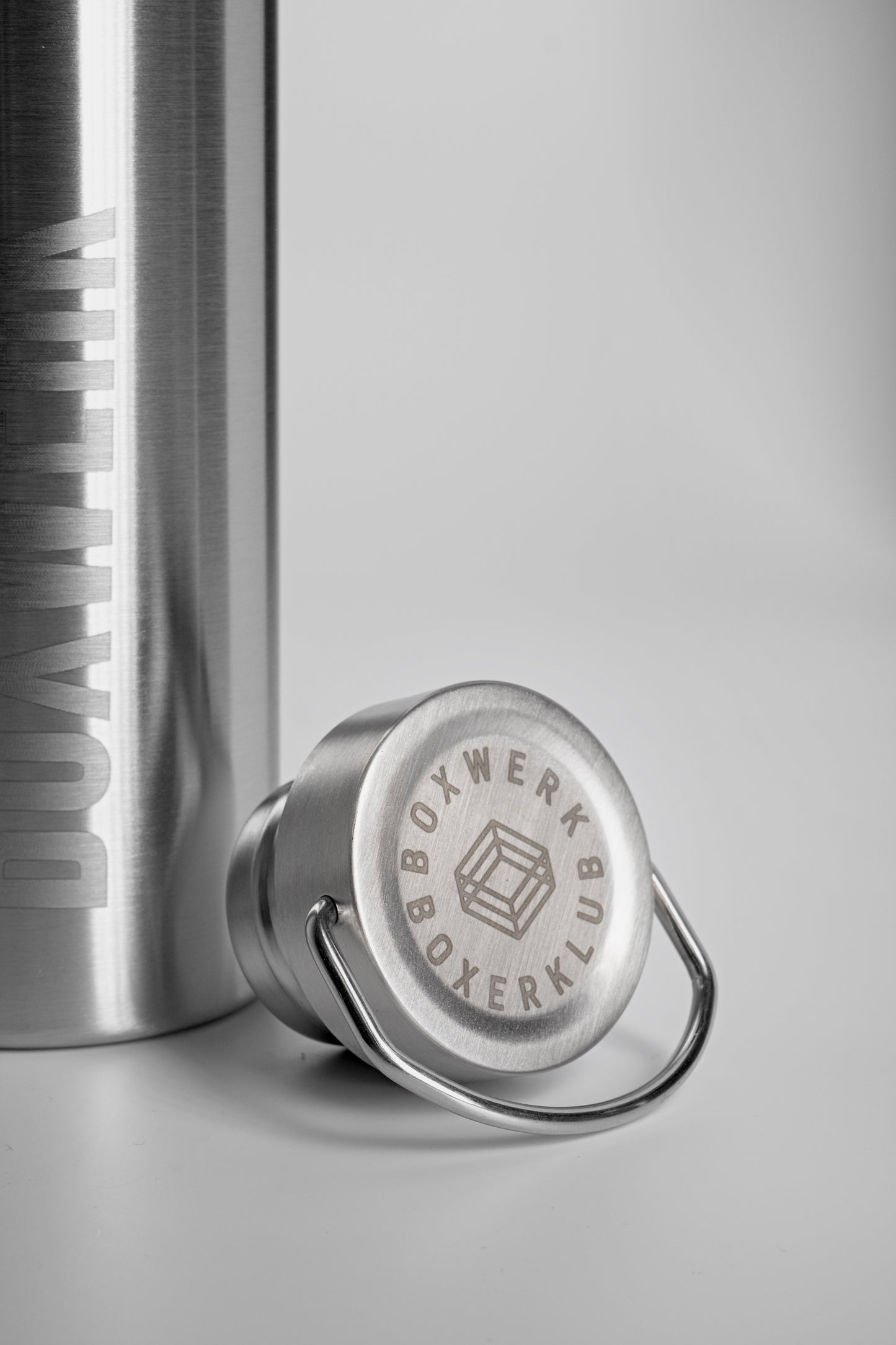 BOXWERK Thermos Silver Bottle