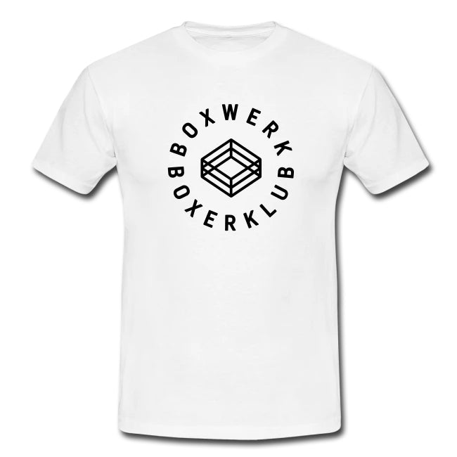 T-Shirt BOXWERK BOXERKLUB (weiß)