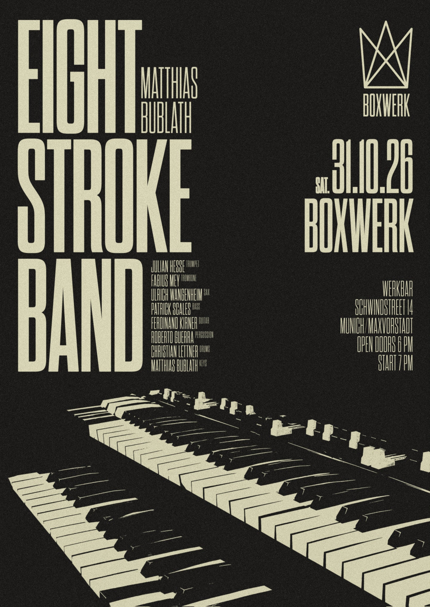 EIGHT STROKE BAND - Konzertticket