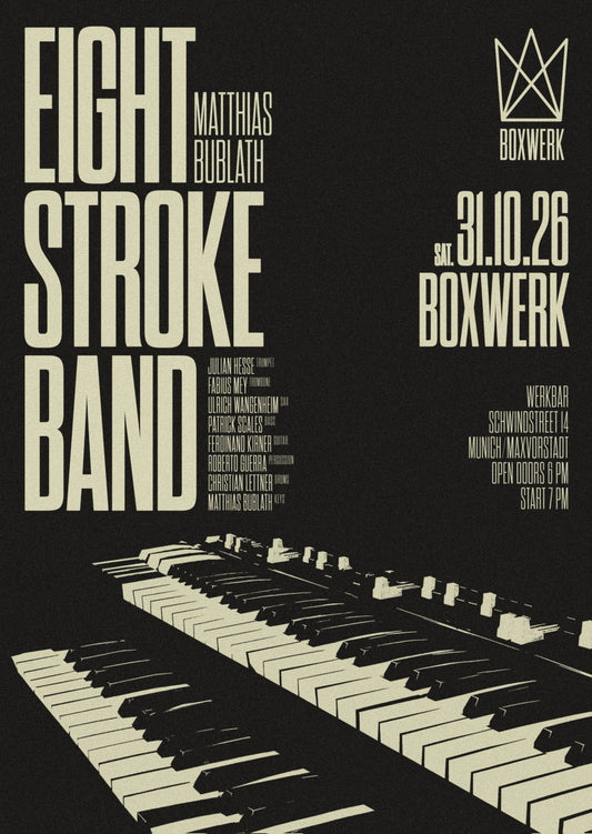 EIGHT STROKE BAND - Konzertticket