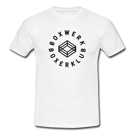 T-Shirt BOXWERK BOXERKLUB (weiß)